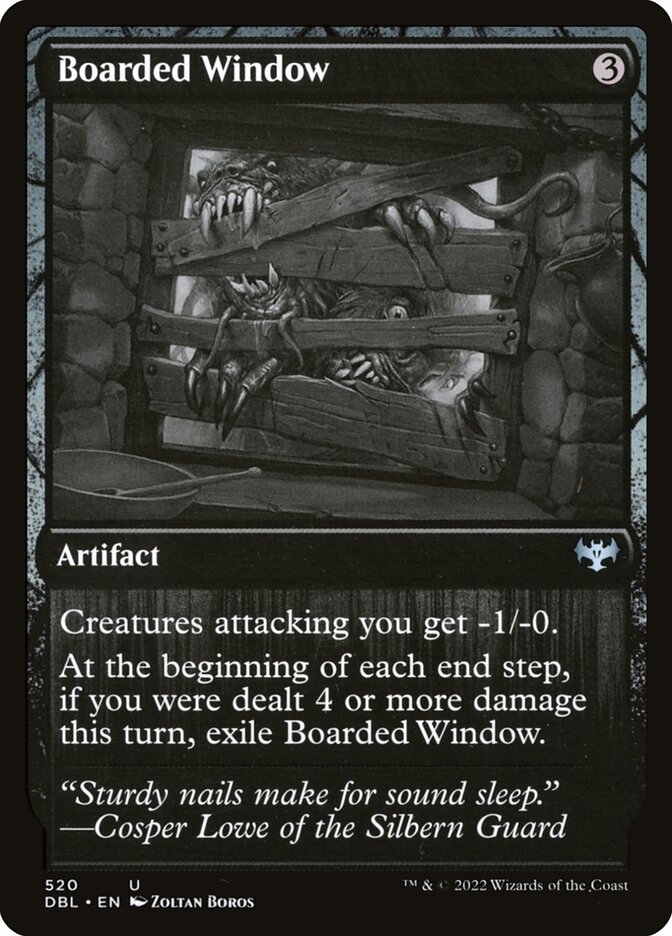 Magic the Gathering Card - Boarded Window - MTG Circle