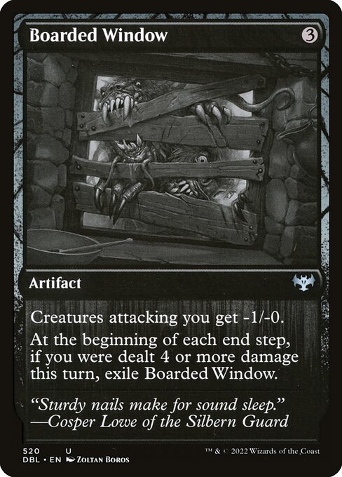Magic the Gathering Card - Boarded Window - MTG Circle