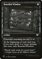 Magic the Gathering Card - Boarded Window - MTG Circle