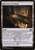 Magic the Gathering Card - Riveteers Overlook - MTG Circle
