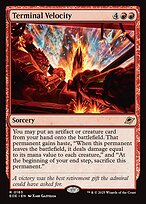 Magic the Gathering Card - Terminal Velocity - MTG Circle
