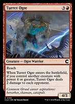 Magic the Gathering Card - Turret Ogre - MTG Circle