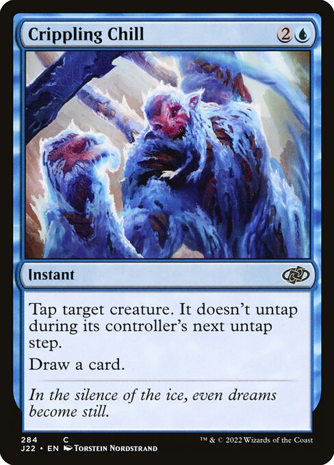 Magic the Gathering Card - Crippling Chill - MTG Circle