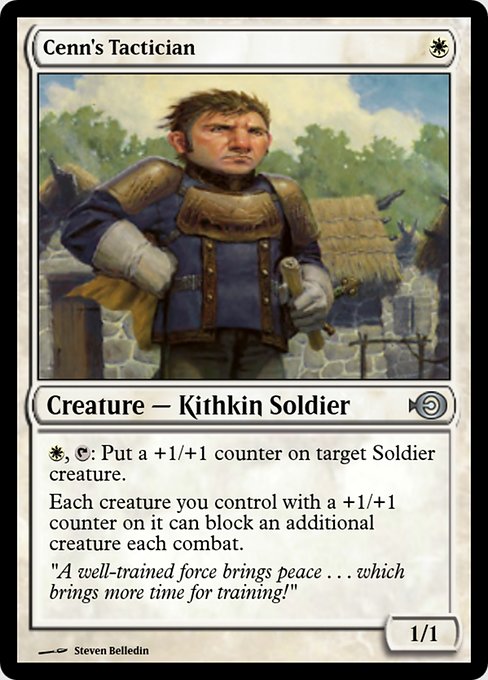 Magic the Gathering Card - Cenn's Tactician - MTG Circle
