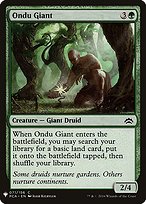 Magic the Gathering Card - Ondu Giant - MTG Circle