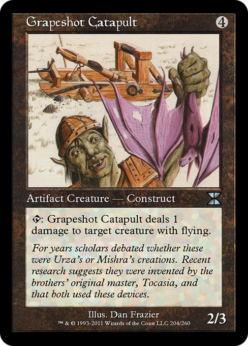 Magic the Gathering Card - Grapeshot Catapult - MTG Circle