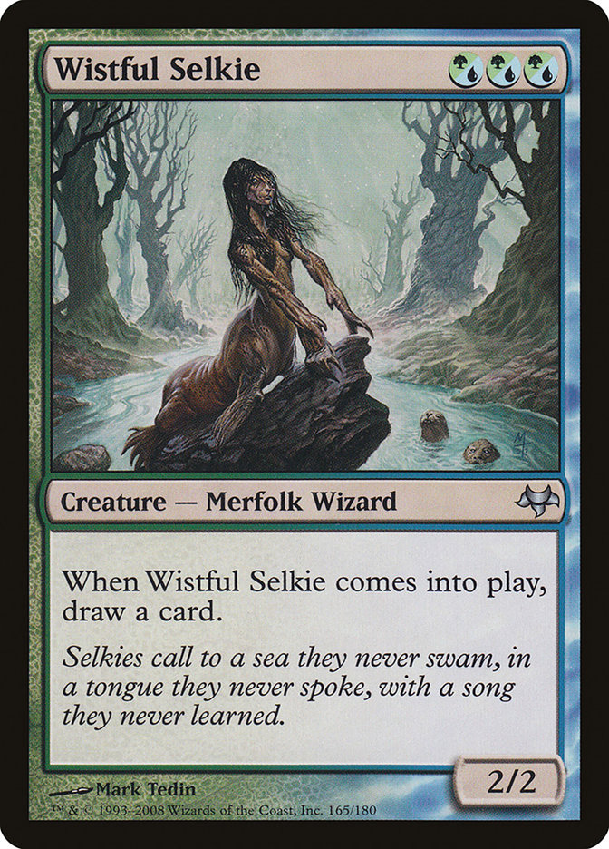 Magic the Gathering Card - Wistful Selkie - MTG Circle