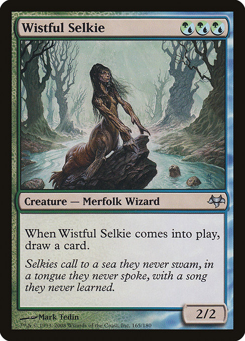 Magic the Gathering Card - Wistful Selkie - MTG Circle