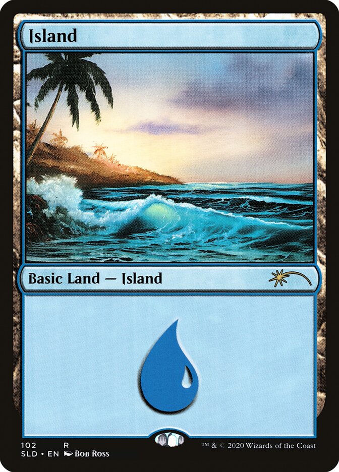 Magic the Gathering Card - Island - MTG Circle