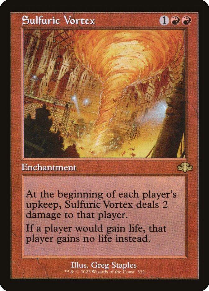 Magic the Gathering Card - Sulfuric Vortex - MTG Circle