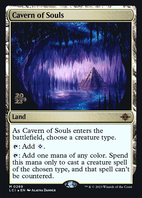 Magic the Gathering Card - Cavern of Souls - MTG Circle