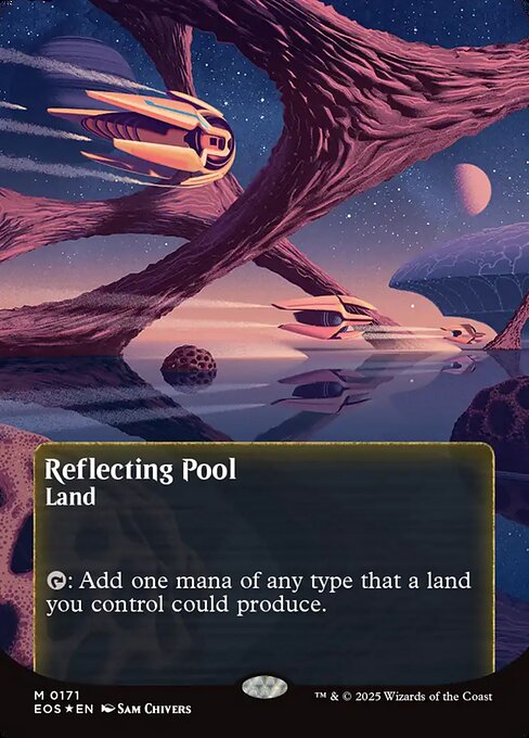 Magic the Gathering Card - Reflecting Pool - MTG Circle