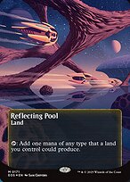 Magic the Gathering Card - Reflecting Pool - MTG Circle