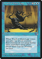 Magic the Gathering Card - Wrath of Marit Lage - MTG Circle