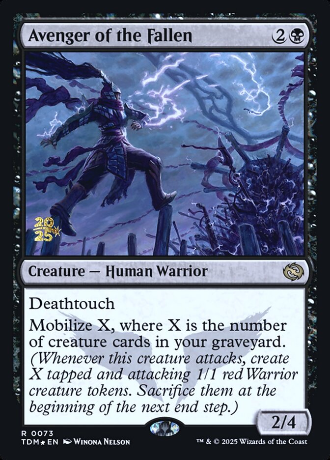 Magic the Gathering Card - Avenger of the Fallen - MTG Circle