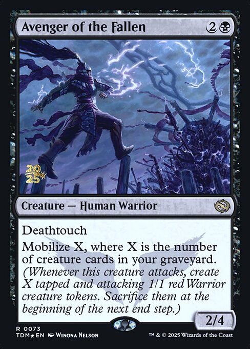 Magic the Gathering Card - Avenger of the Fallen - MTG Circle