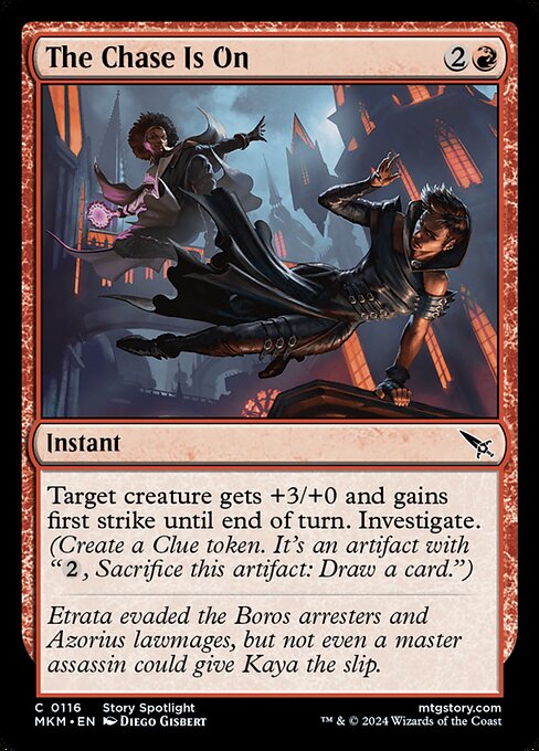 Magic the Gathering Card - The Chase Is On - MTG Circle