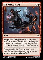 Magic the Gathering Card - The Chase Is On - MTG Circle