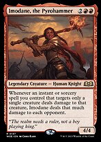 Magic the Gathering Card - Imodane, the Pyrohammer - MTG Circle