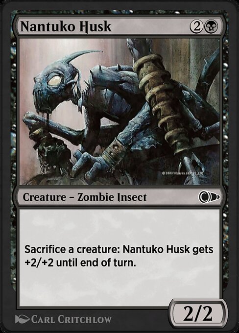 Magic the Gathering Card - Nantuko Husk - MTG Circle