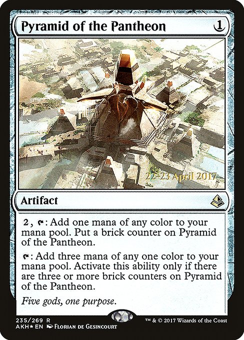 Magic the Gathering Card - Pyramid of the Pantheon - MTG Circle