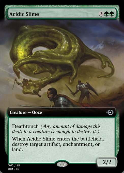 Magic the Gathering Card - Acidic Slime - MTG Circle