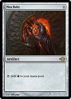 Magic the Gathering Card - Mox Ruby - MTG Circle