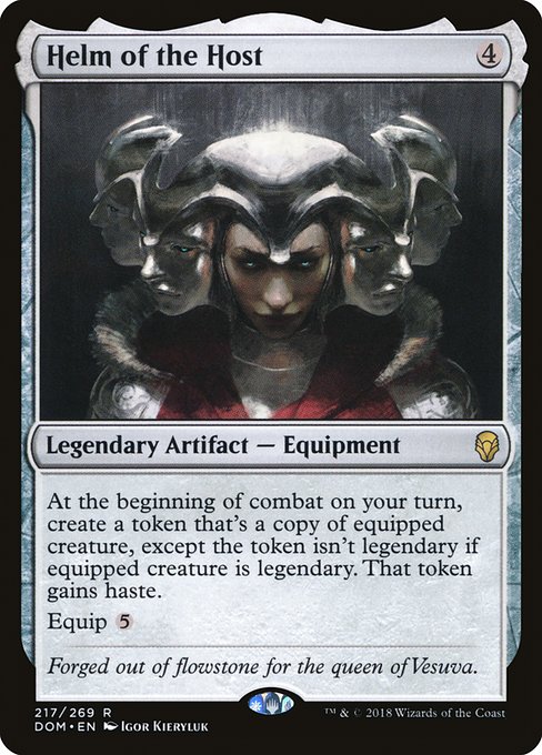 Magic the Gathering Card - Helm of the Host - MTG Circle