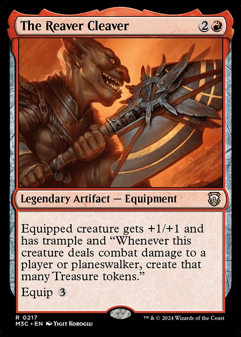 Magic the Gathering Card - The Reaver Cleaver - MTG Circle