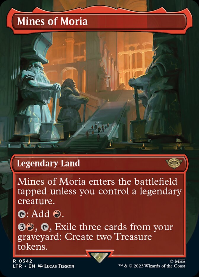 Magic the Gathering Card - Mines of Moria - MTG Circle