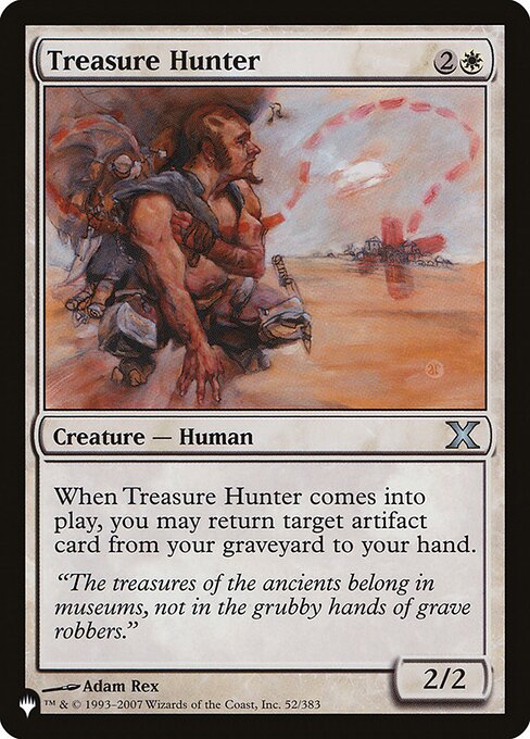 Magic the Gathering Card - Treasure Hunter - MTG Circle