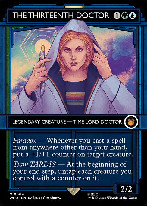 Magic the Gathering Card - The Thirteenth Doctor - MTG Circle