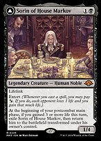 Magic the Gathering Card - Sorin of House Markov // Sorin, Ravenous Neonate - MTG Circle