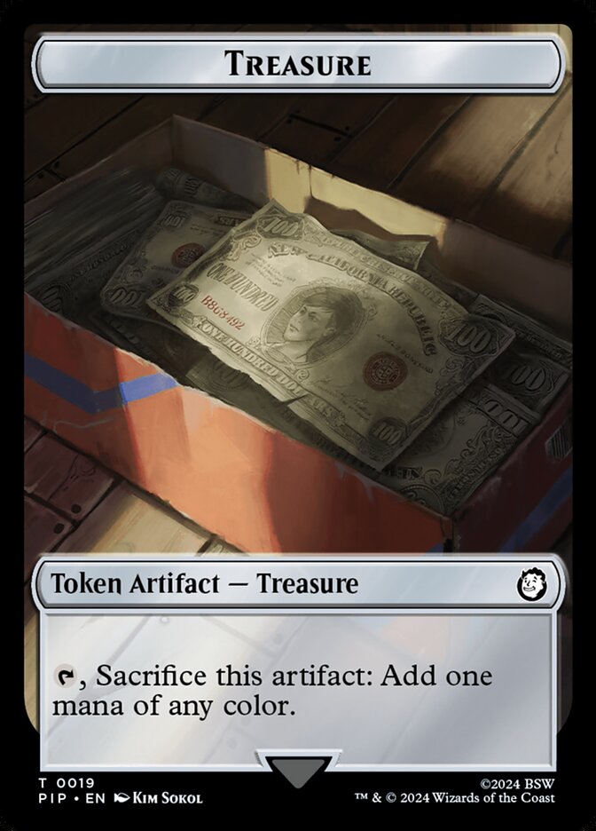 Magic the Gathering Card - Treasure - MTG Circle