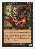 Magic the Gathering Card - Stromgald Cabal - MTG Circle