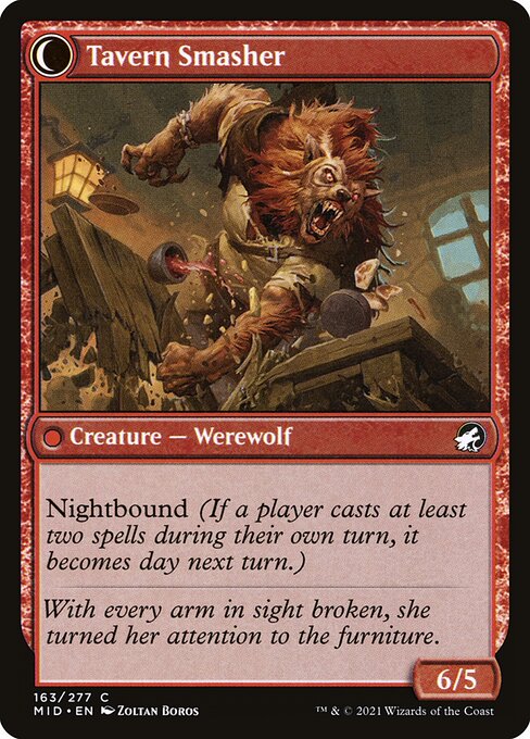 Magic the Gathering Card - Tavern Smasher - MTG Circle