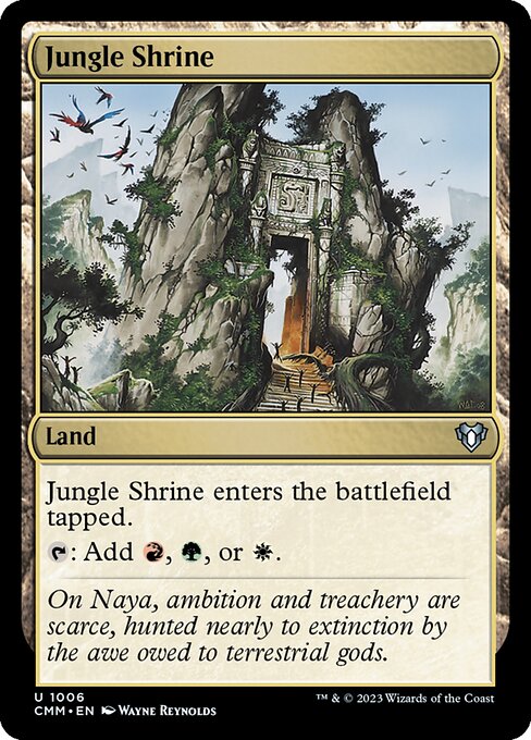 Magic the Gathering Card - Jungle Shrine - MTG Circle