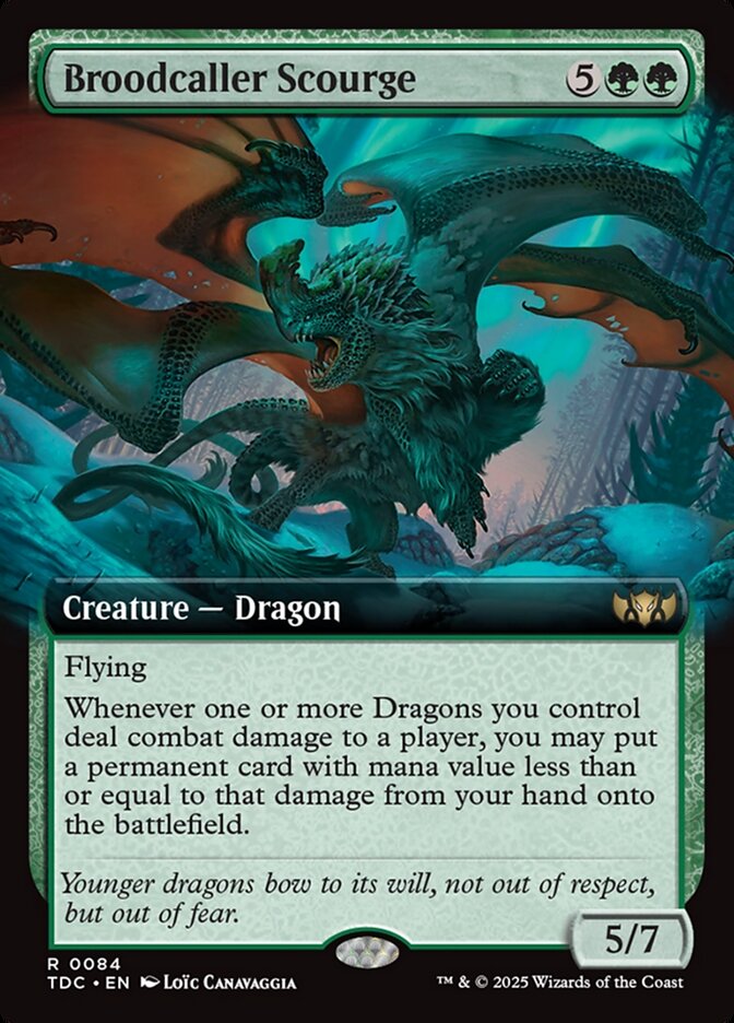 Magic the Gathering Card - Broodcaller Scourge - MTG Circle