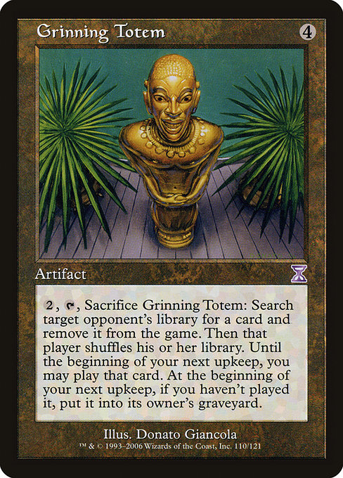 Magic the Gathering Card - Grinning Totem - MTG Circle