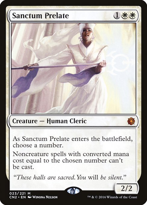 Magic the Gathering Card - Sanctum Prelate - MTG Circle