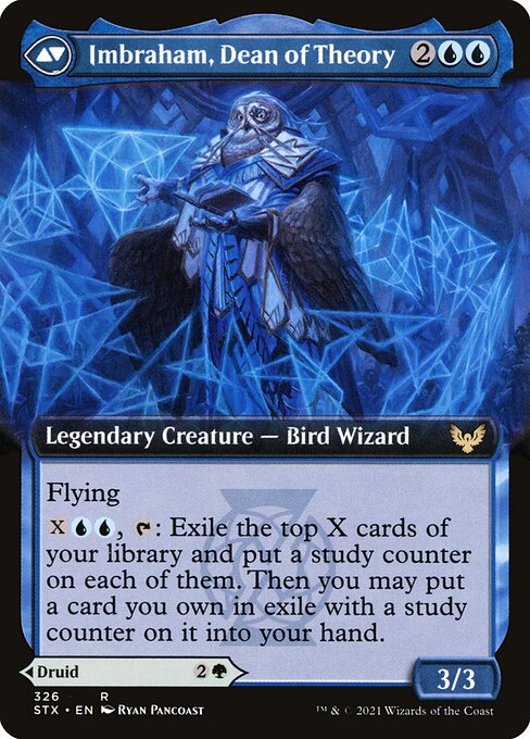 Magic the Gathering Card - Imbraham, Dean of Theory - MTG Circle