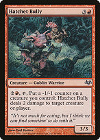 Magic the Gathering Card - Hatchet Bully - MTG Circle