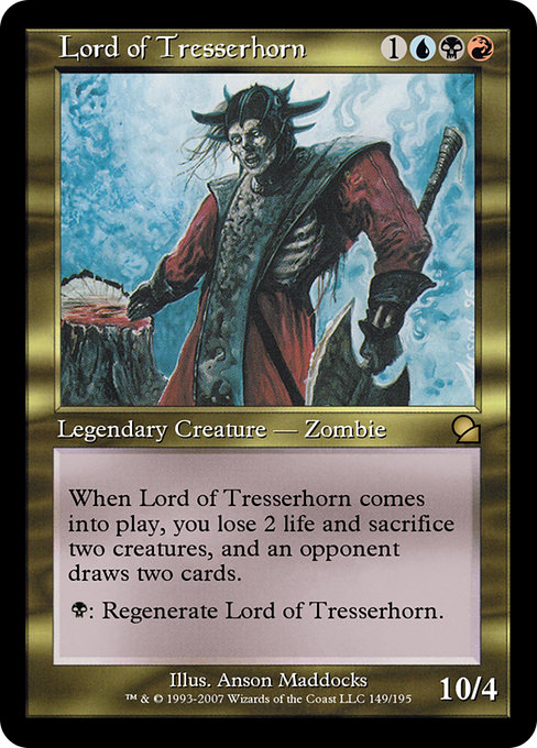 Magic the Gathering Card - Lord of Tresserhorn - MTG Circle