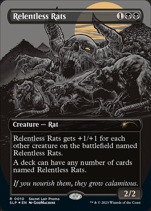 Magic the Gathering Card - Relentless Rats - MTG Circle