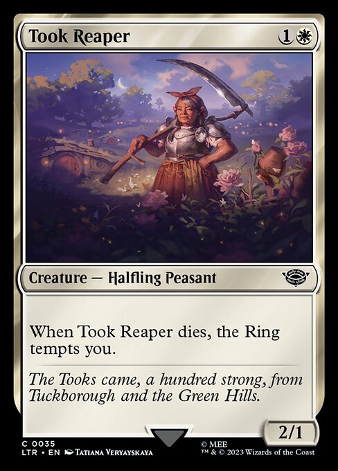 Magic the Gathering Card - Took Reaper - MTG Circle