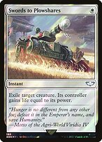 Magic the Gathering Card - Swords to Plowshares - MTG Circle