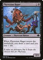 Magic the Gathering Card - Phyrexian Rager - MTG Circle