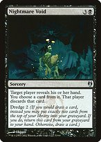 Magic the Gathering Card - Nightmare Void - MTG Circle