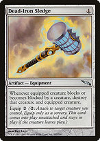 Magic the Gathering Card - Dead-Iron Sledge - MTG Circle