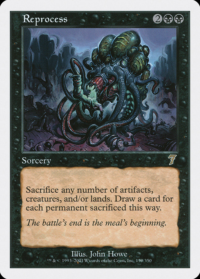 Magic the Gathering Card - Reprocess - MTG Circle
